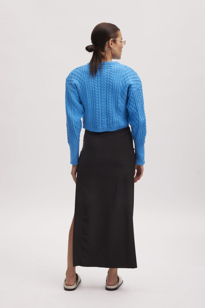 Gestuz - CoveGZ MW maxi skirt - Black Nederdele 