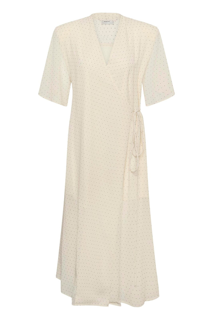 Gestuz - Gzdorah P Wrap Dress 10911150 - 109386 - Birch Dot Kjoler 