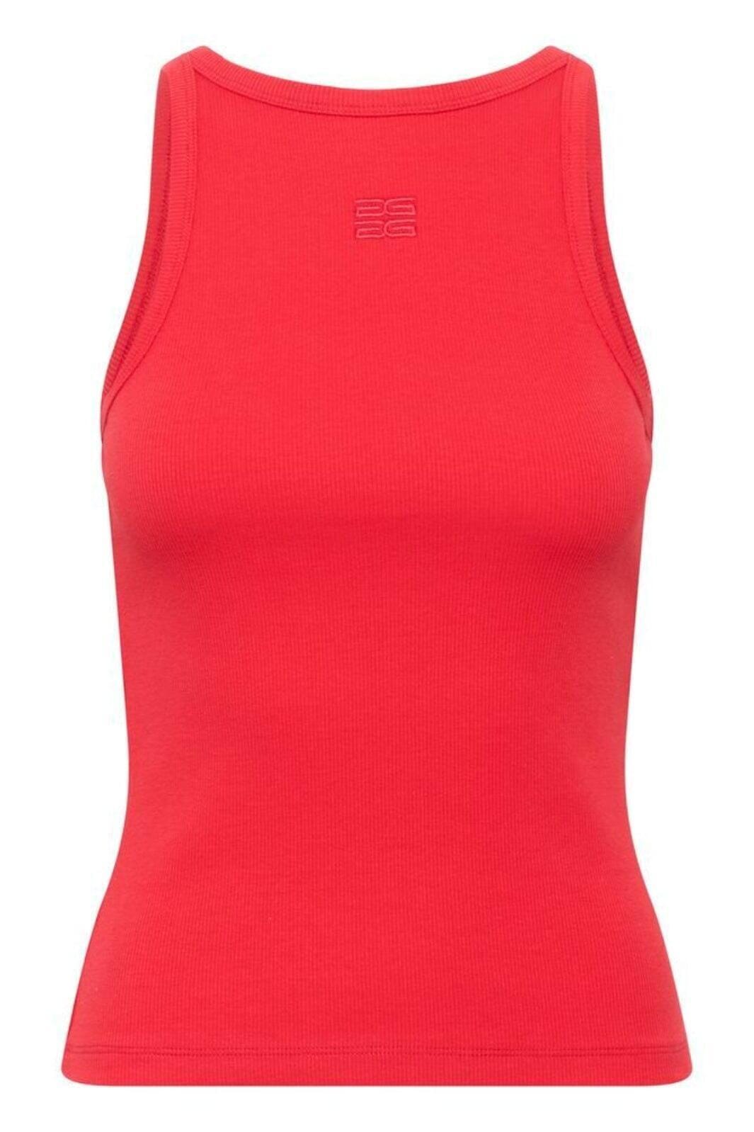 Gestuz - Gzdrew Logo Tank 2.0 10910066 - 181660 - Tomato Toppe 