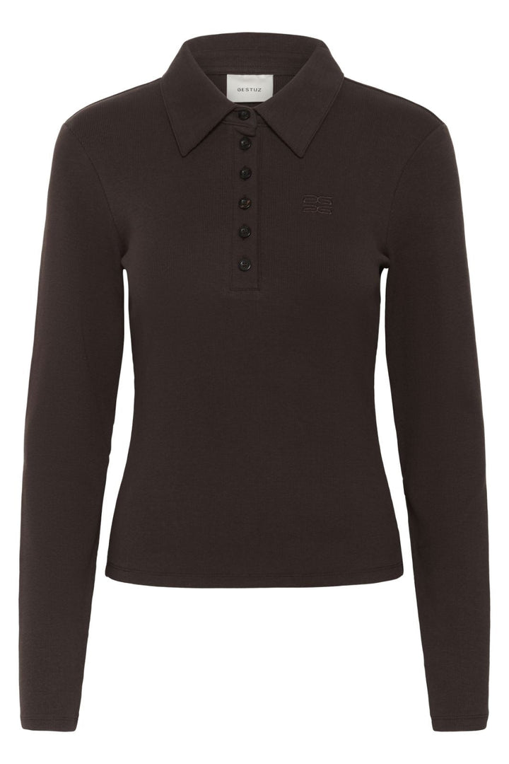 Gestuz - Gzdrew Ls Polo Top 10910690 - 191106 - Molé Bluser 
