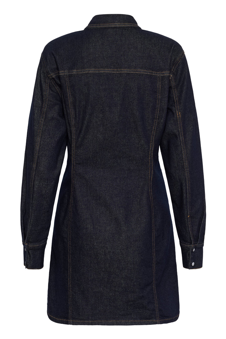 Gestuz - Gzmae Dress 10910869 - 102429 - Dark Blue Rinse Kjoler 