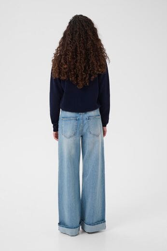 Gestuz - Gzmanzi Multi Cardigan 10910840 - 108825 - Skycaptain/Brown/Yellow Plum Cardigans 