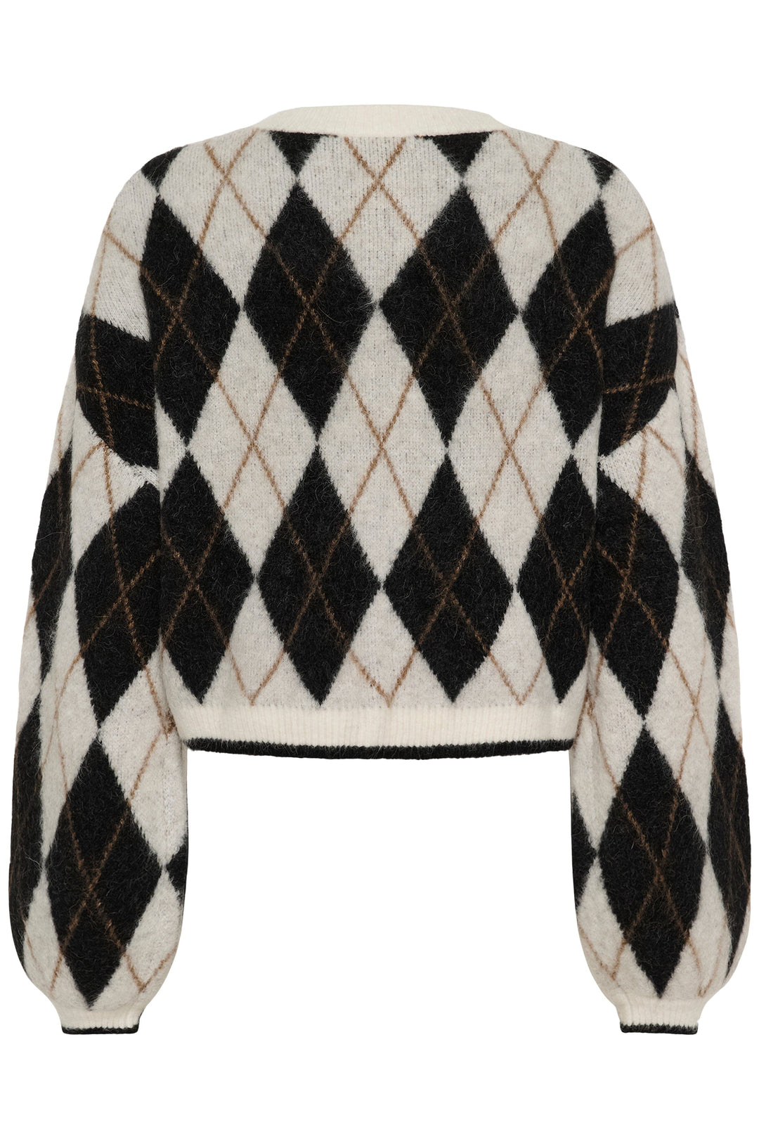 Gestuz - Gzmanzi Multi Cardigan 10910840 - 108825 - Skycaptain/Brown/Yellow Plum Cardigans 