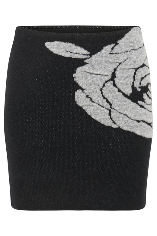 Gestuz - Gzrosaly Skirt 10910595 - 100017 - Black Nederdele 