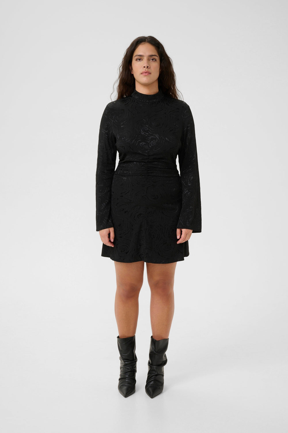 Gestuz - Gzrosia Short Dress 10910606 - 100017 - Black Kjoler 