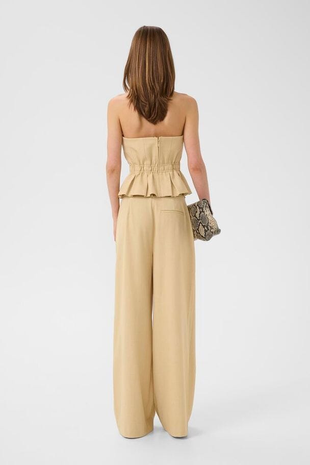 Gestuz - Gzstacy Corsage 10911102 - 109221 - Pale Hay Melange Toppe 