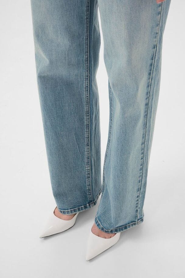 Gestuz - Gzzolani Wide Jeans 10910876 - 104590 - Washed Blue Jeans 