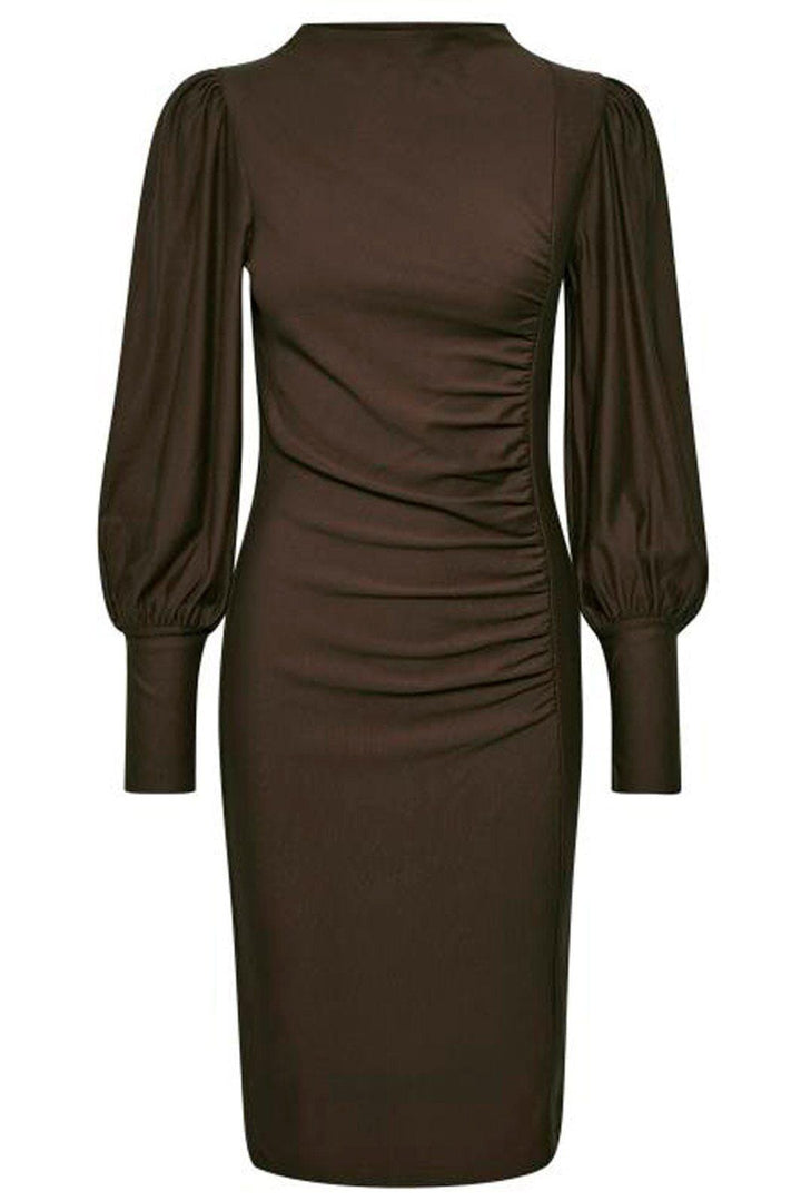 Gestuz - RifaGZ Puff Dress - Coffee Bean Kjoler 