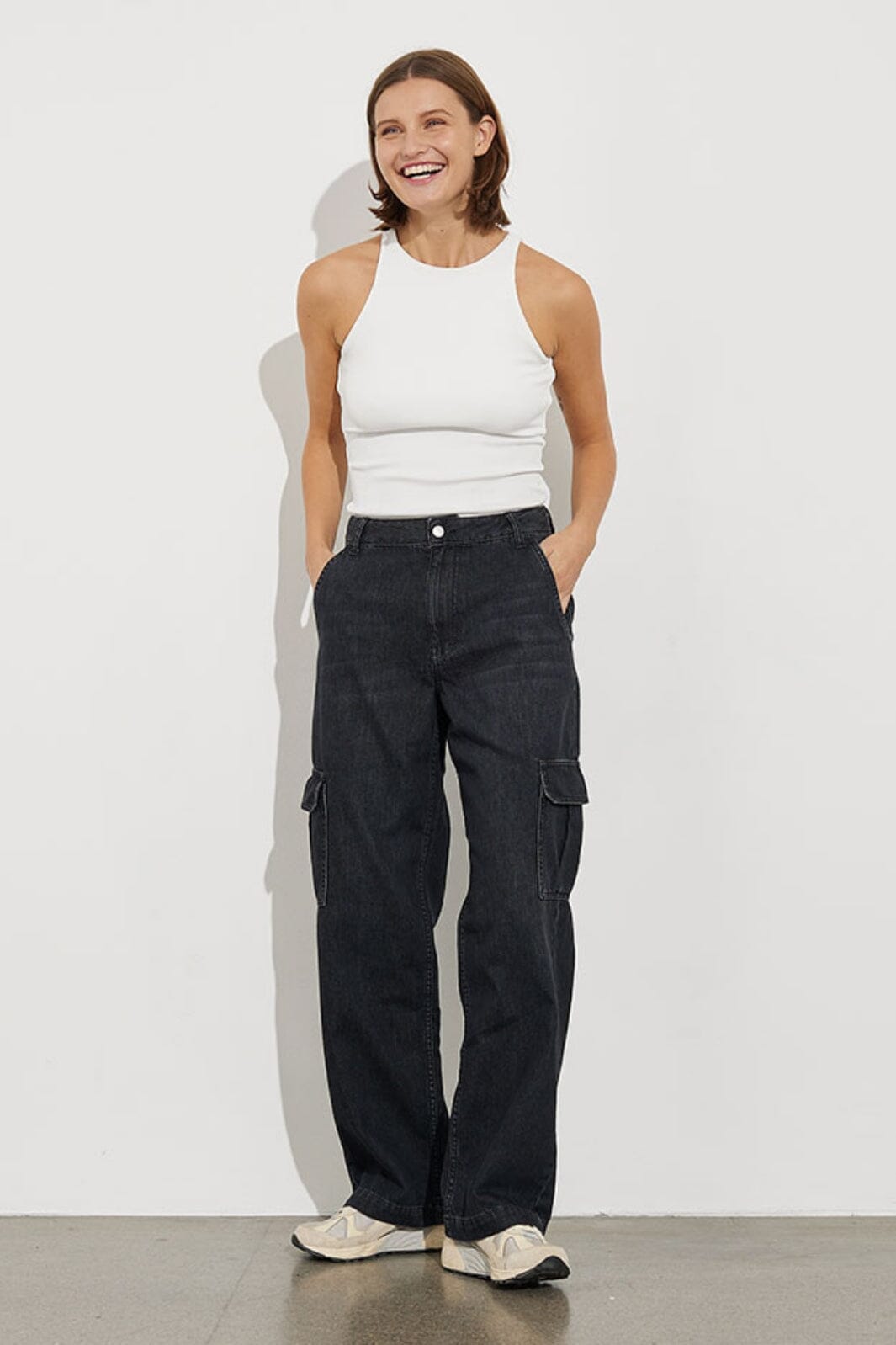 Global Funk - Nelliea P-G - Medium Grey Bukser 
