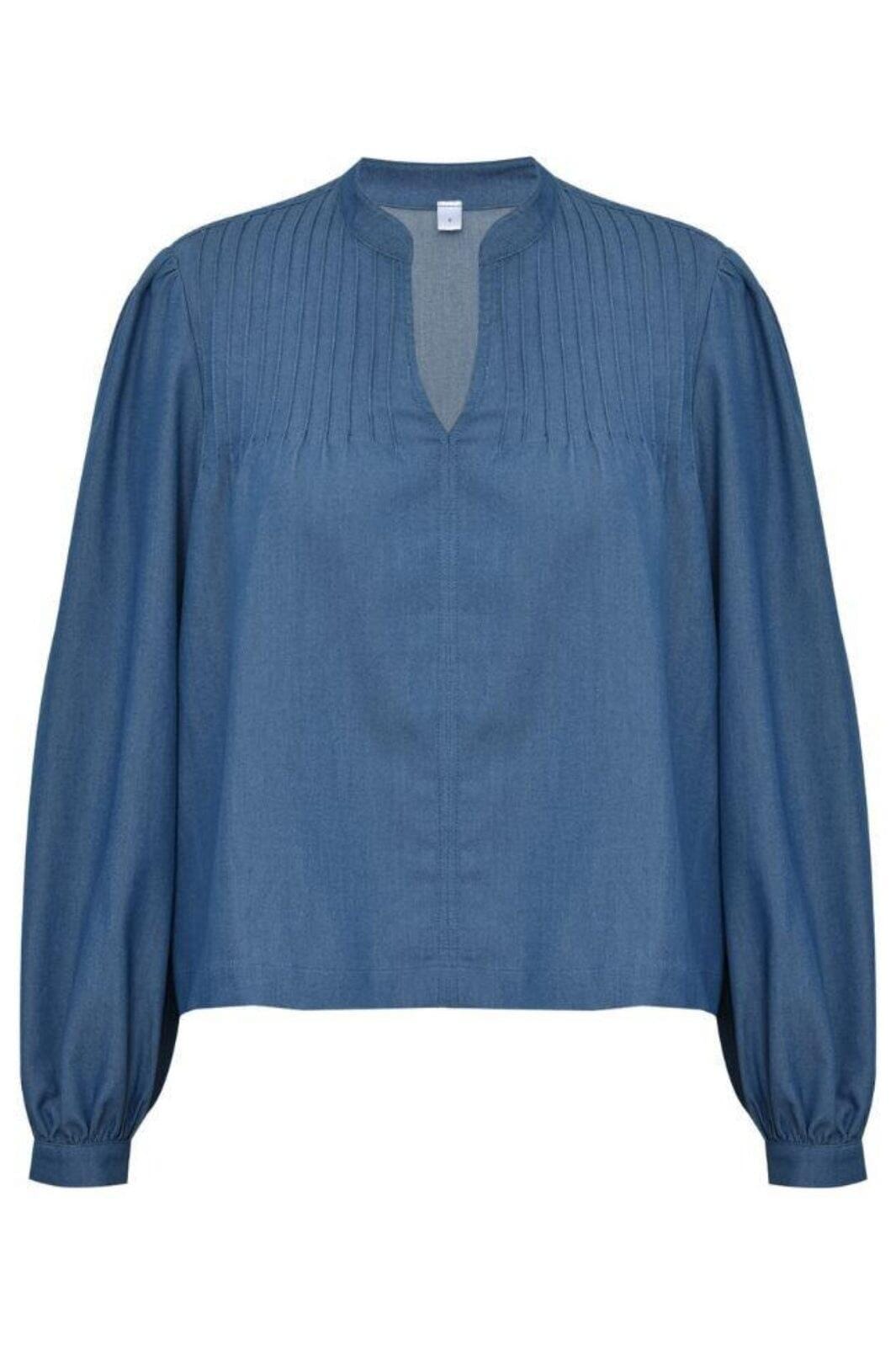 Global Funk - Rainanea-G - 926 Medium Blue Skjorter 