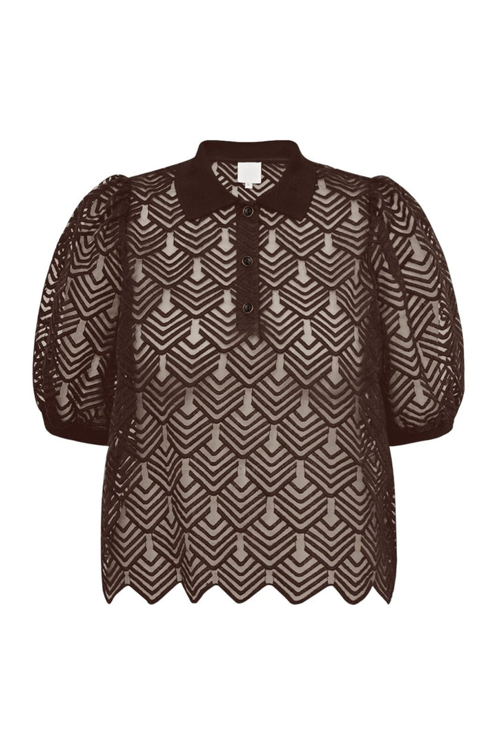 Gossia - Avago Polo Tee G2453 - Chocolate