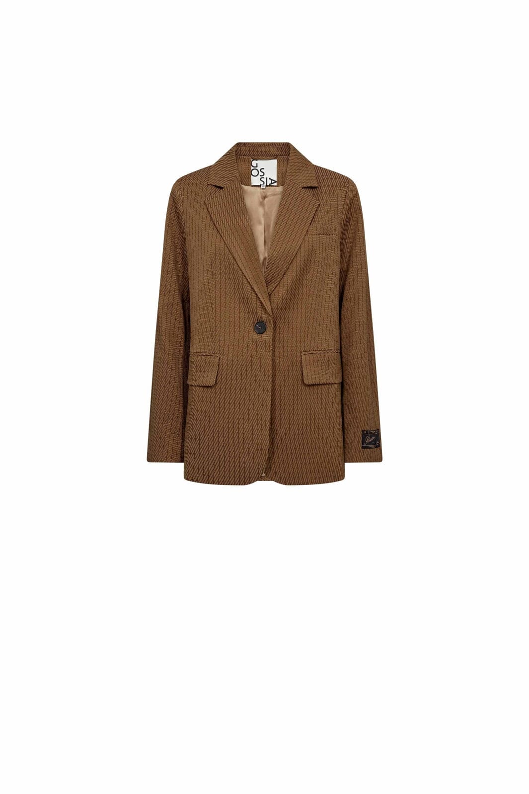 Gossia - Gajago Blazer G3105 - Caramel Checks