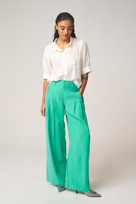 Gossia - Katlago Jo Pants G1770 - Diamond Green Bukser 