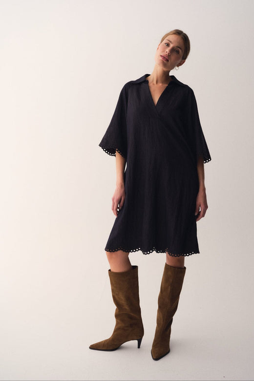 Gossia - Merlego Dress G2822 - Dark Blue Kjoler 