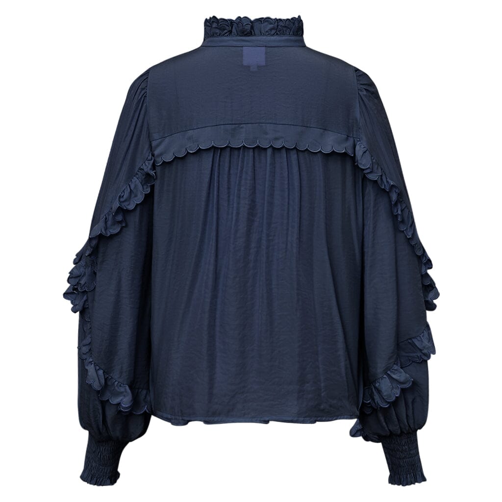Gossia - Nanago Blouse G2618 - Dark Navy Bluser 
