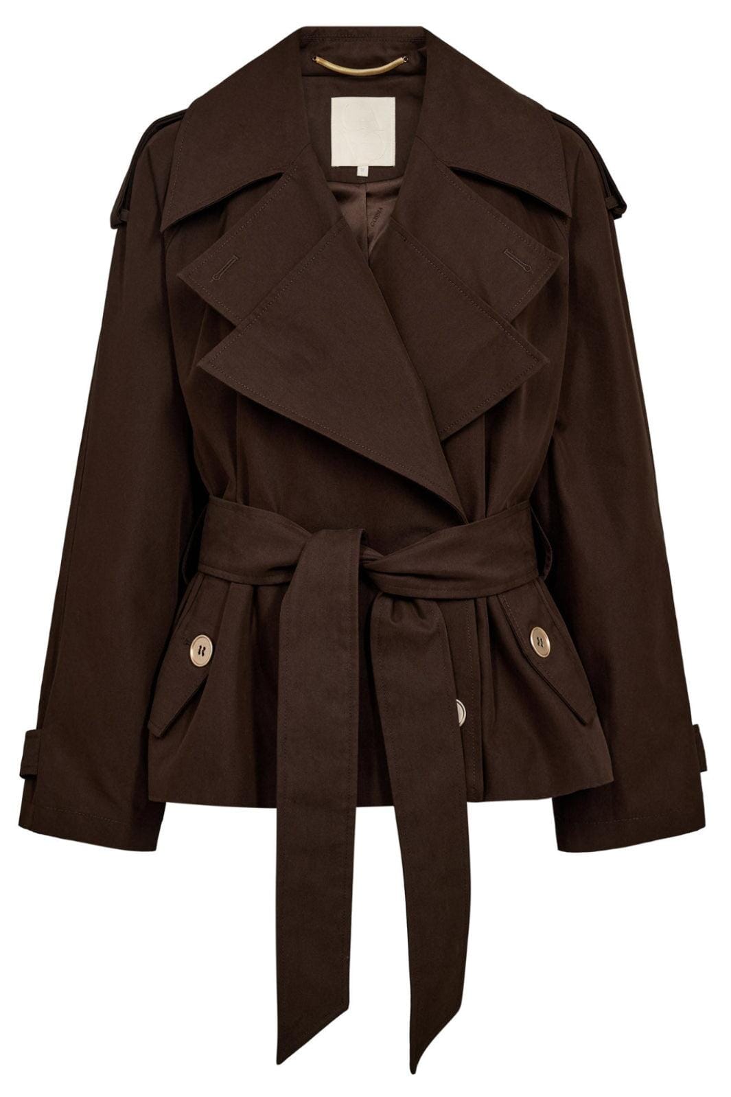 Gossia - Olgago Trenchcoat G2757 - Toffee Jakker 