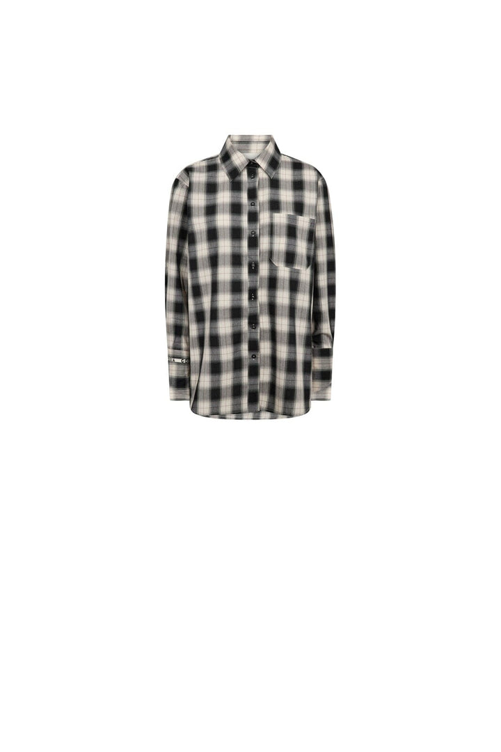 Gossia - Pipigo Shirt G3175 - Black Checks