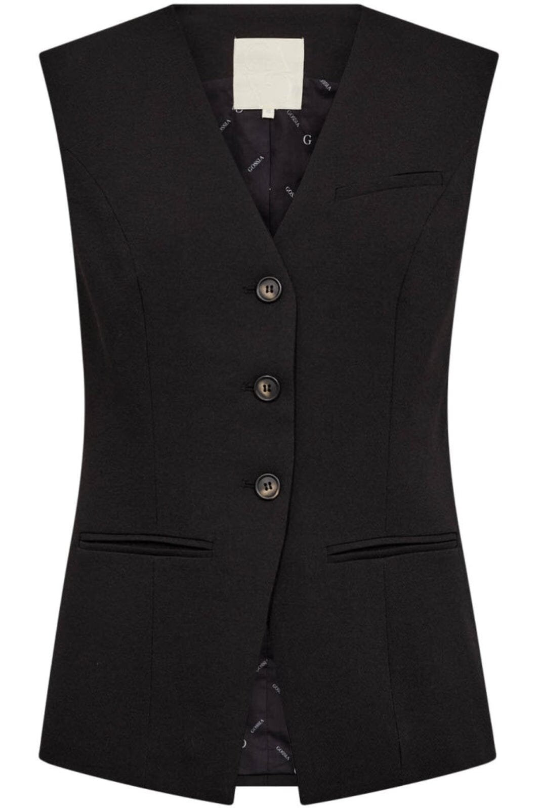 Gossia - Sharingo Vest G2549 - Black Veste 