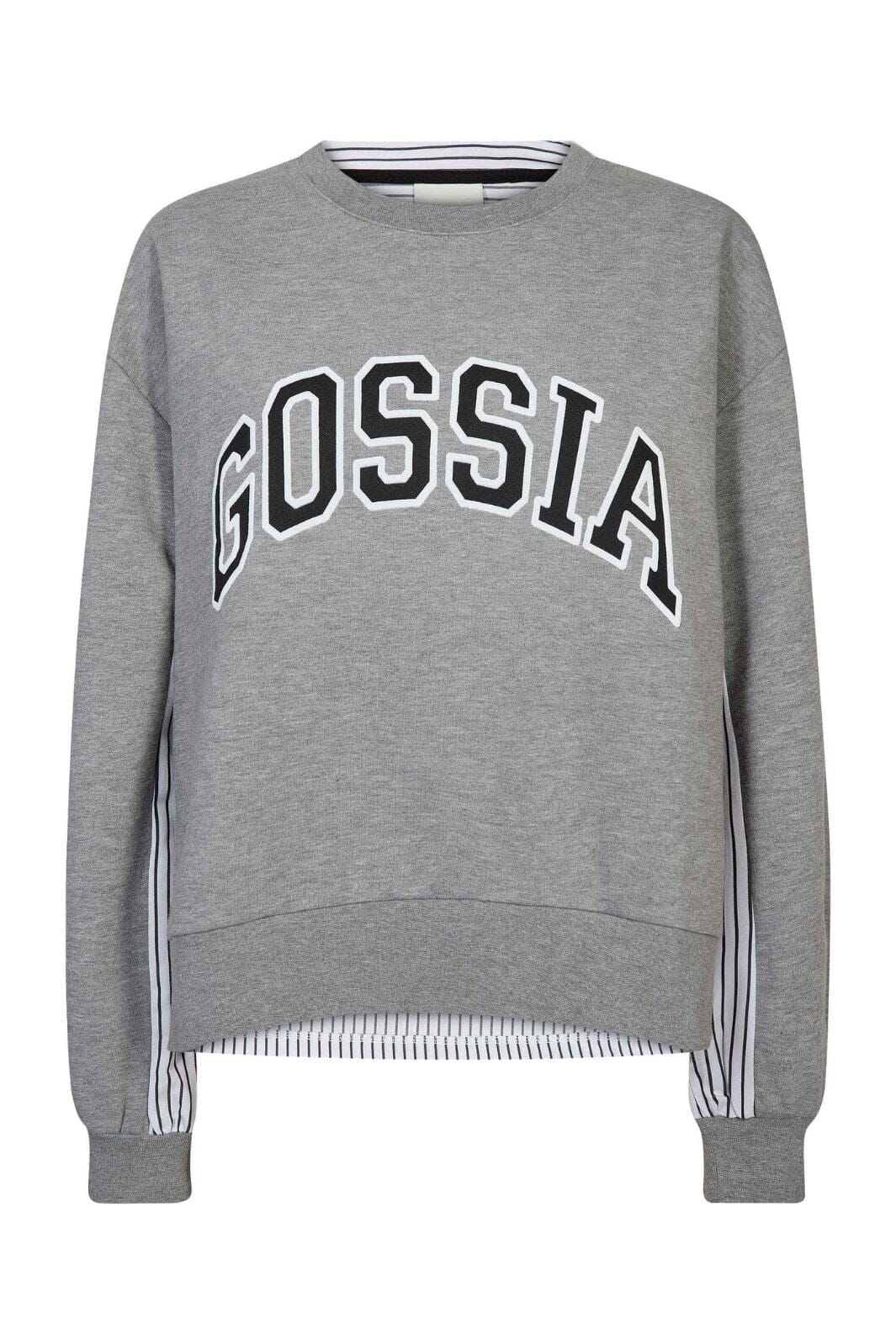 Gossia - Xeniago Sweat G3467 - Dark Grey Melange Sweatshirts 