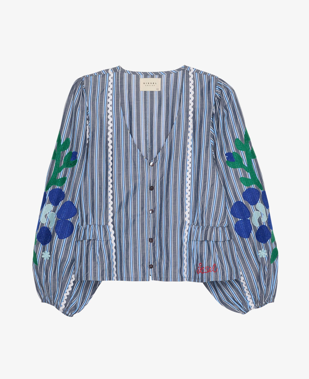 Sissel Edelbo - Veda Top Se 2044 - Grey Stripes