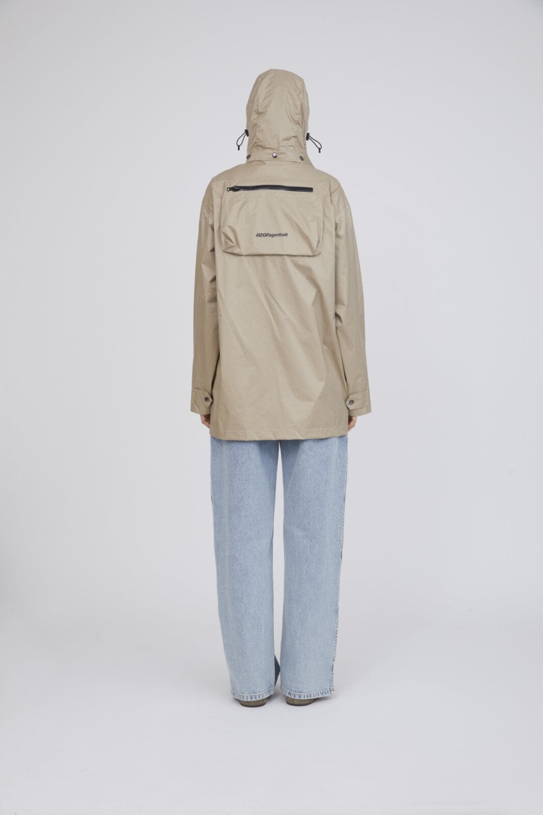 H2O Fagerholt - Tech3 Rain Coat - 3570 Sand Regntøj 