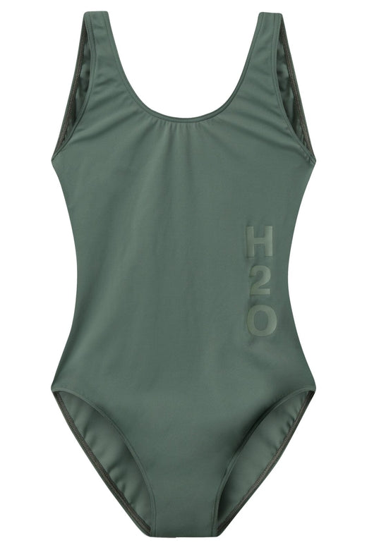 H2O - Tornø Logo Swim Suit 100956 - 3020 - Army