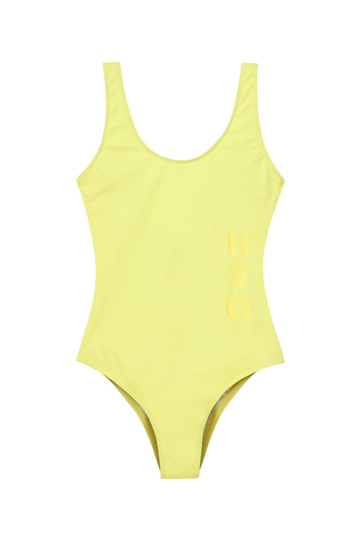 H2O - Tornø Logo Swimsuit 100956 - 5024 - Lemon Pie Badedragter 