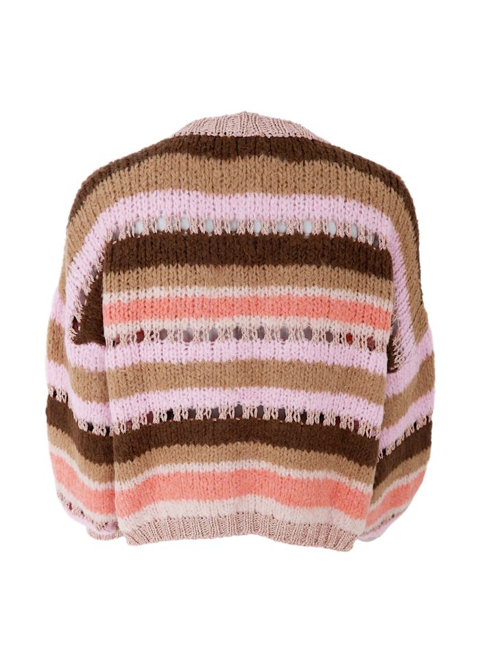 Black Colour - Bclin Shimmer Cardigan 1254 - Nougat