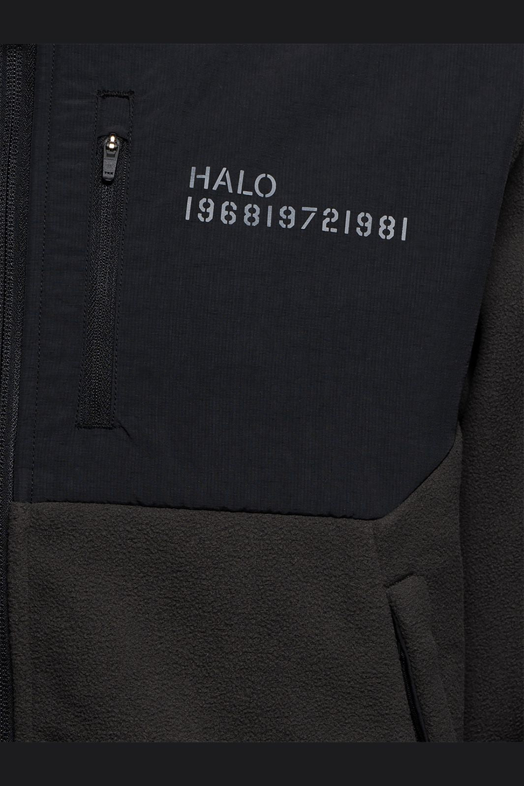 Halo - Blocked Zip Fleece 610209 - 6213 - Raven