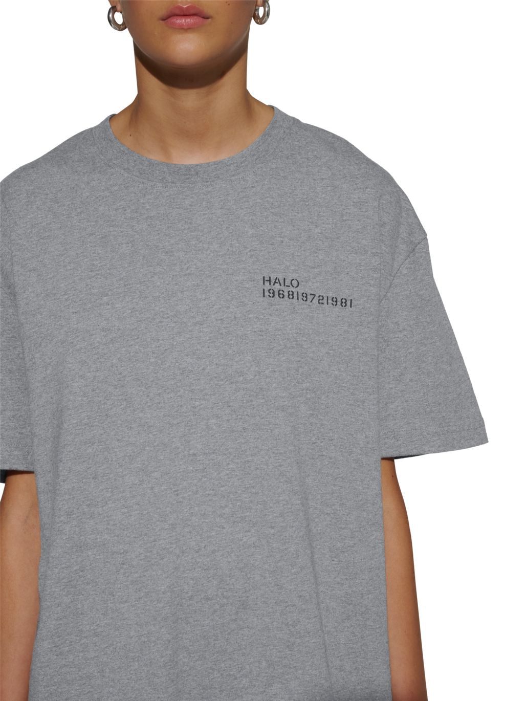 Halo - Essential T-Shirt 610560 - 1927 - Grey Melange/Grey Melange T-shirts 