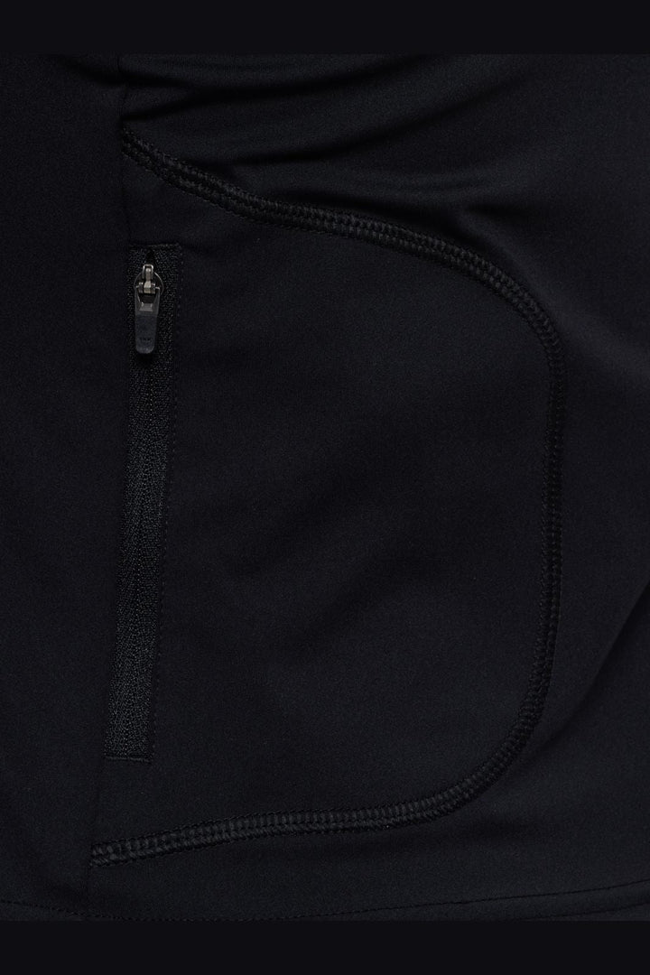 Halo - Womens Training Zip Shirt 229071 - 2001 - Black