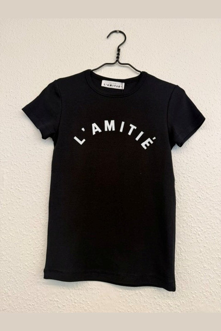 Haute L'Amitié - Clean Logo Tee HL10849 - Black