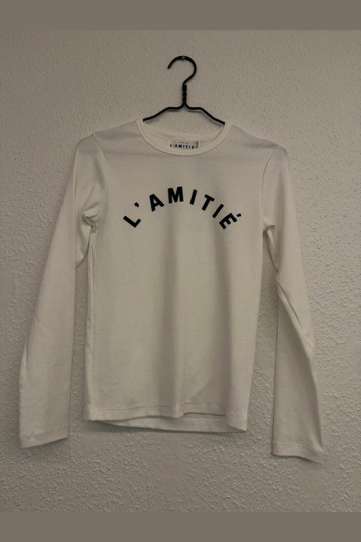Haute L'Amitié - Clean Ls Logo Tee HL10850 - Off-White
