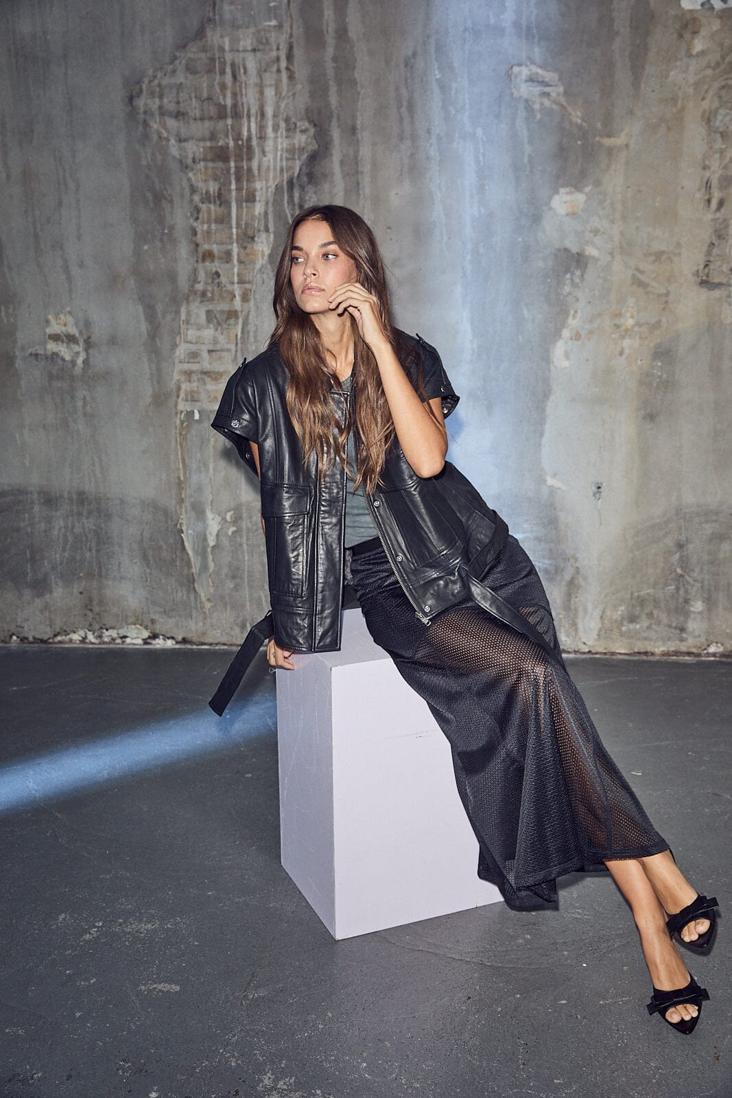 Haute L'Amitié - Driffie Skirt HL10536 - Black Nederdele 