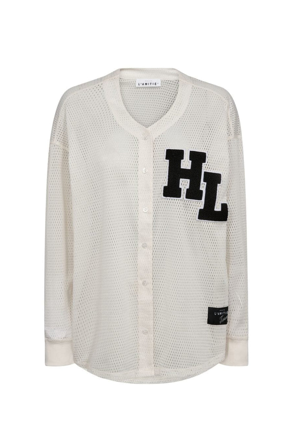 Haute L'Amitié - Drift Ls Court Blouse HL10434 - Pearl