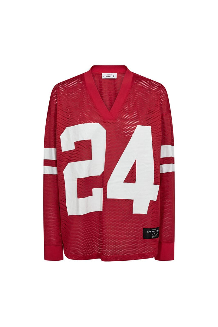 Haute L'Amitié - Drift Number Ls Tee HL10287 - Red