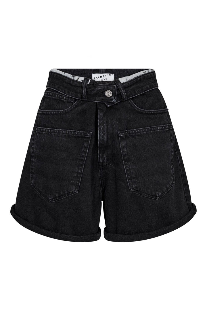 Haute L'Amitié - Flip Waist Shorts HL10613 - Black