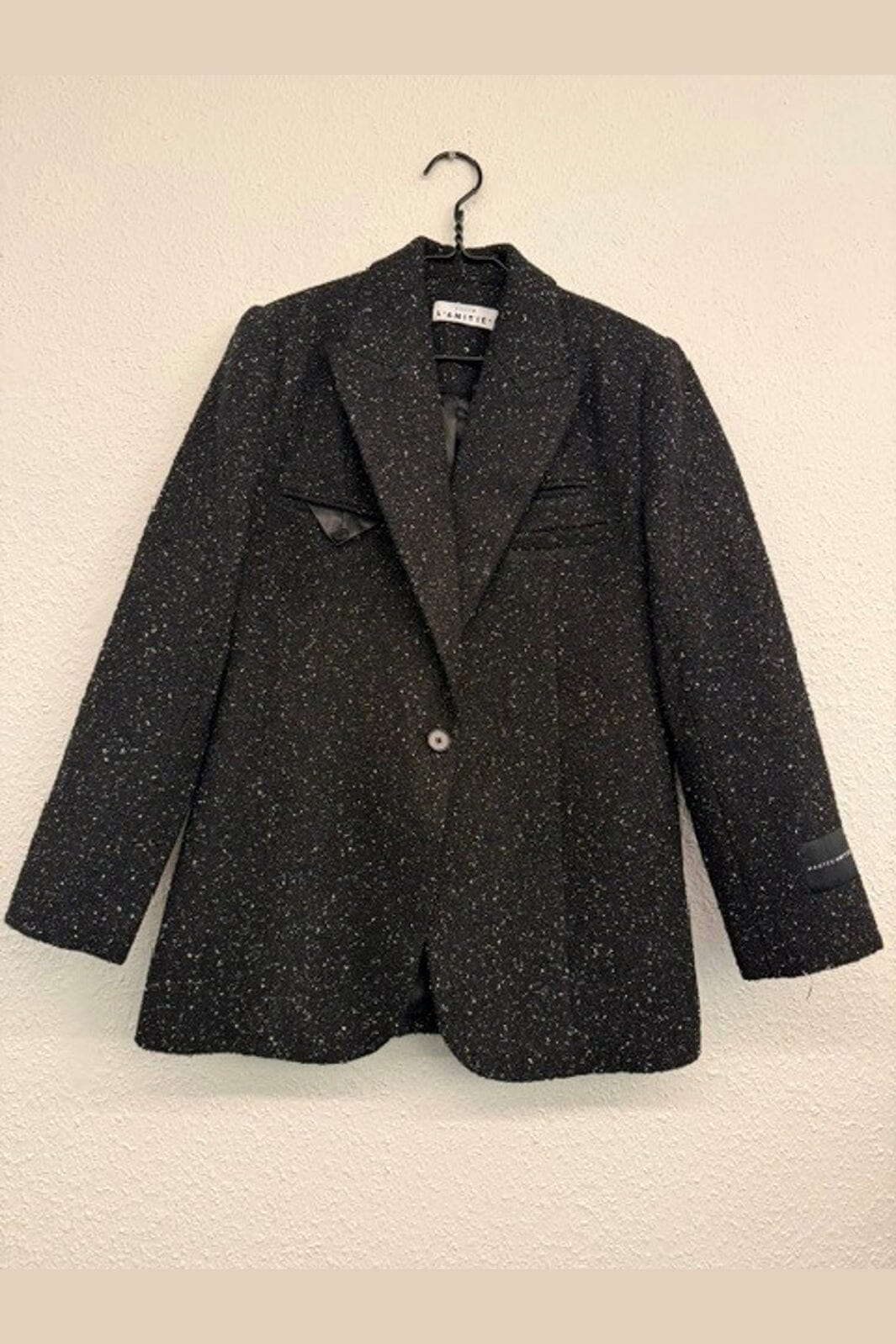 Haute L'Amitié - Glimpse Single Blazer HL10901 - Black Glimpse