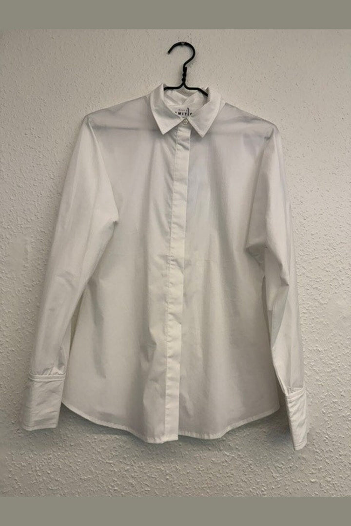 Haute L'Amitié - Ida Button Cuff Shirt HL10825 - White