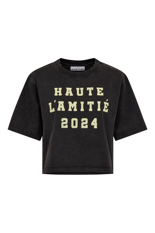 Haute L'Amitié - Intro Acid Logo Tee HL10260 - Black