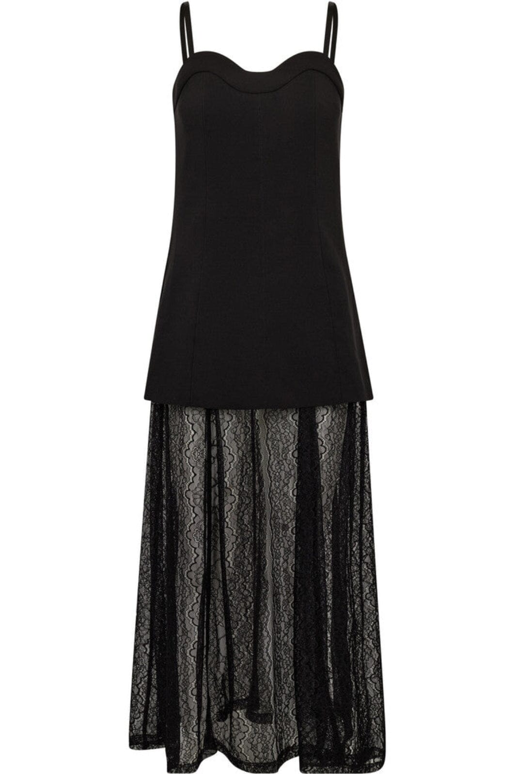 Haute L'Amitié - L'E Summer Corsage Dress HL10598 - Black Kjoler 