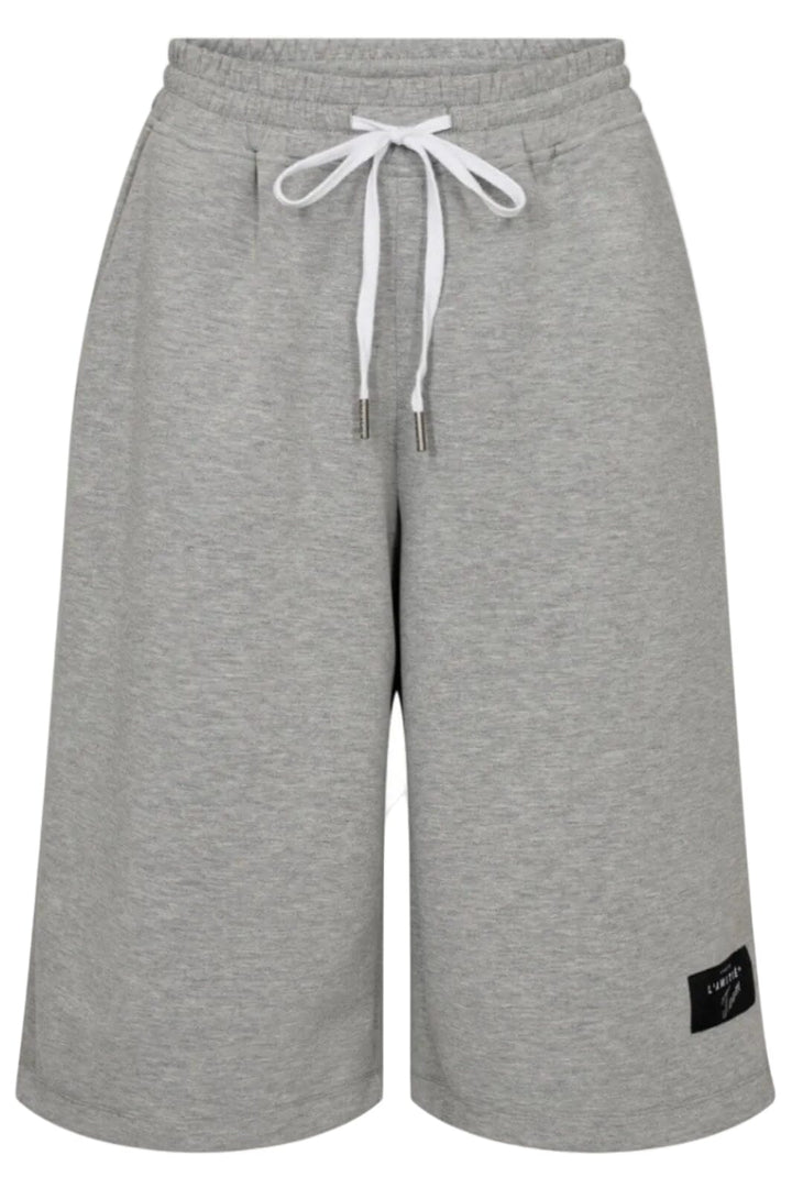 Haute L'Amitié - Maxi Sweat Bermuda HL10620 - Grey Melangé Shorts 