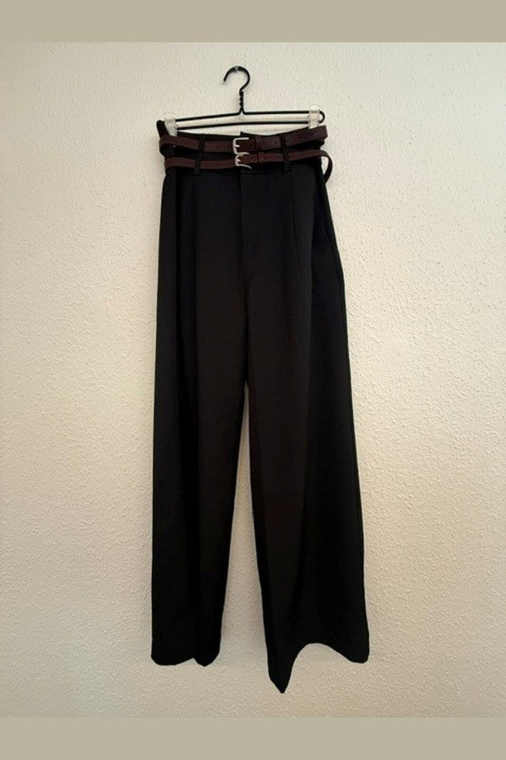 Haute L'Amitié - Michelle Belt Pant HL10960 - Black