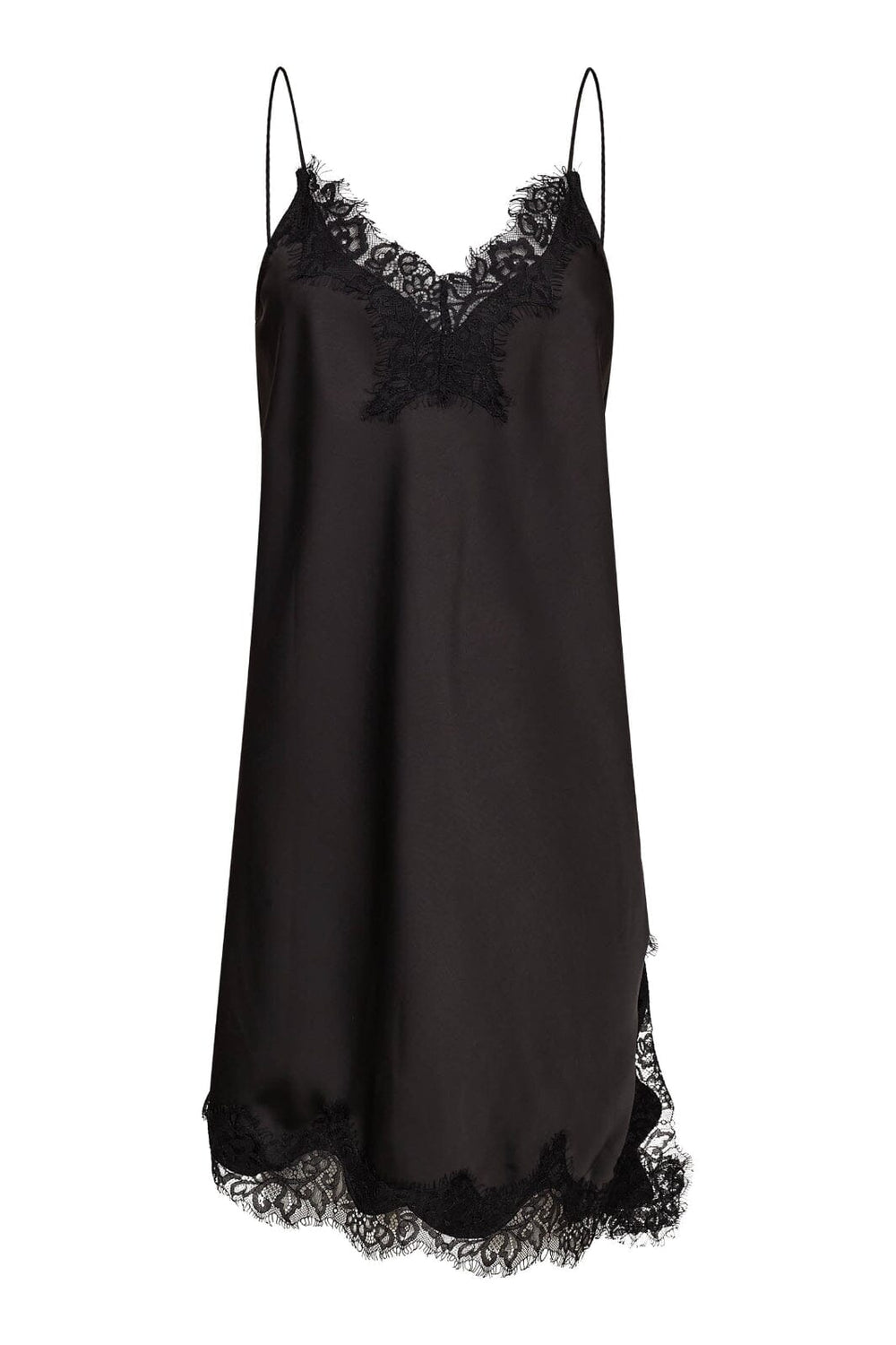 Haute L'Amitié - Naomi Asym Lingerie Dress HL10547 - Black Kjoler 