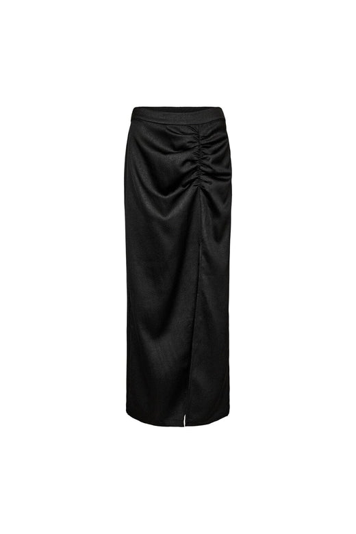 Haute L'Amitié - New Chrisse Drape Slit Skirt HL10418 - Black