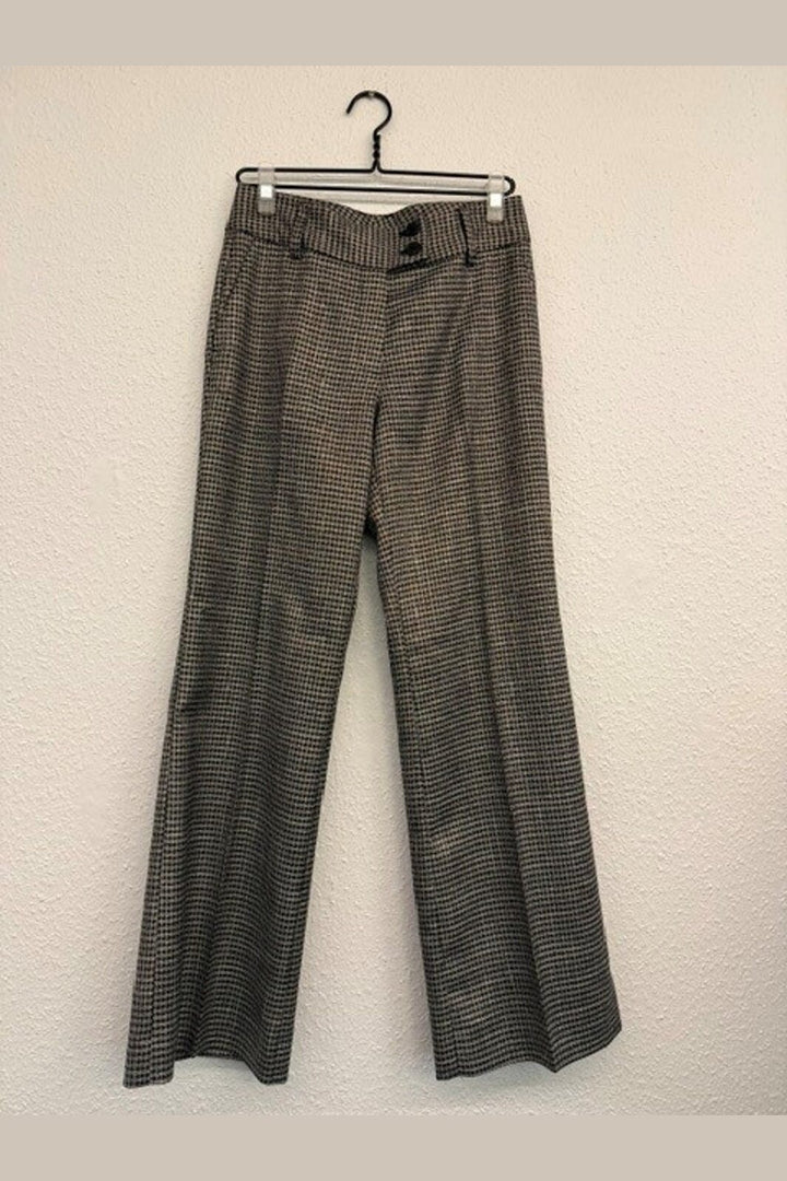 Haute L'Amitié - Pant HL10907 - Black Silver Check