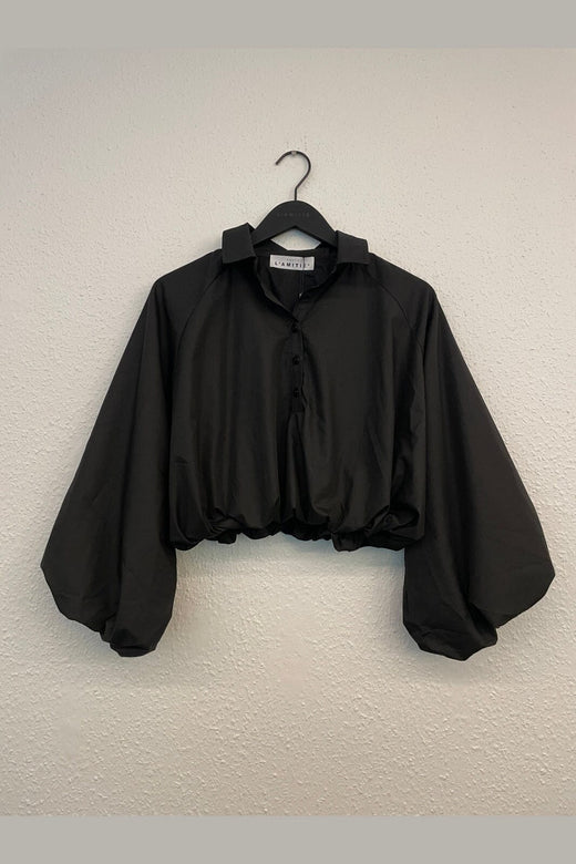 Haute L'Amitié - Pop Balloon Shirt HL11090 - Black