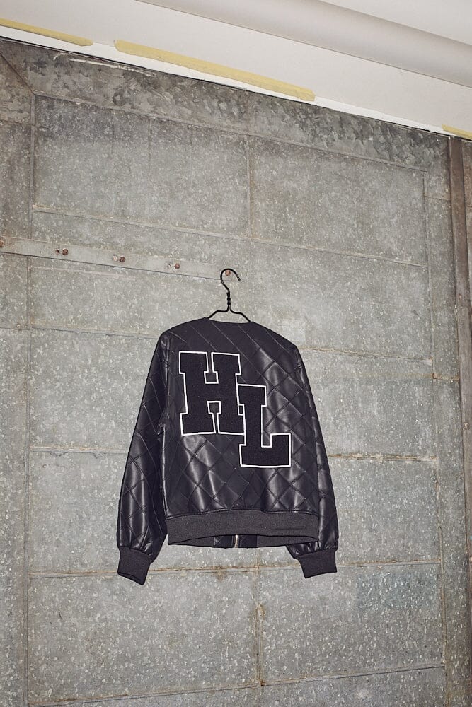 Haute L'Amitié - Quilt Pu Bomber HL10262 - Black Jakker 