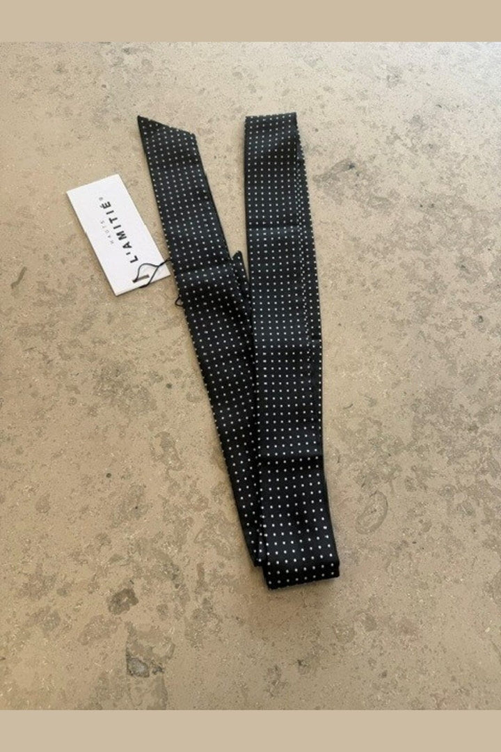 Haute L'Amitié - Rhomb Tie Scarf HL10913 - Black