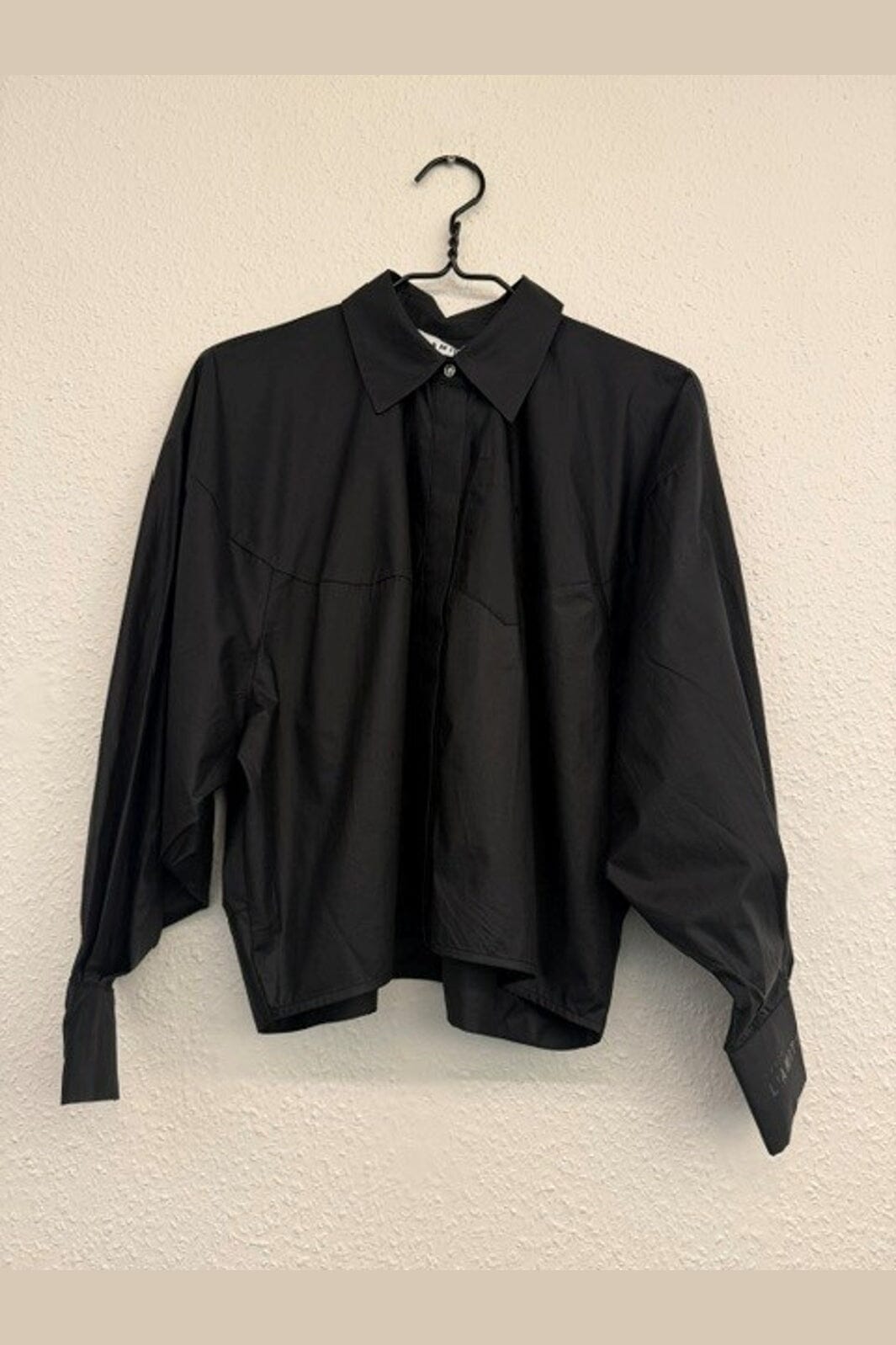 Haute L'Amitié - Sophie Din Coated Shirt HL10902 - Black